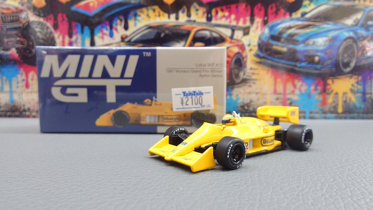 トマム出品になります ミニカー | #MINIGT】新作好評発売中！ 1/64 Lotus 99T モナコGP 1987