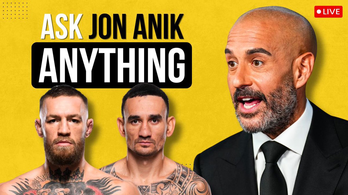 Jon Anik tweet media