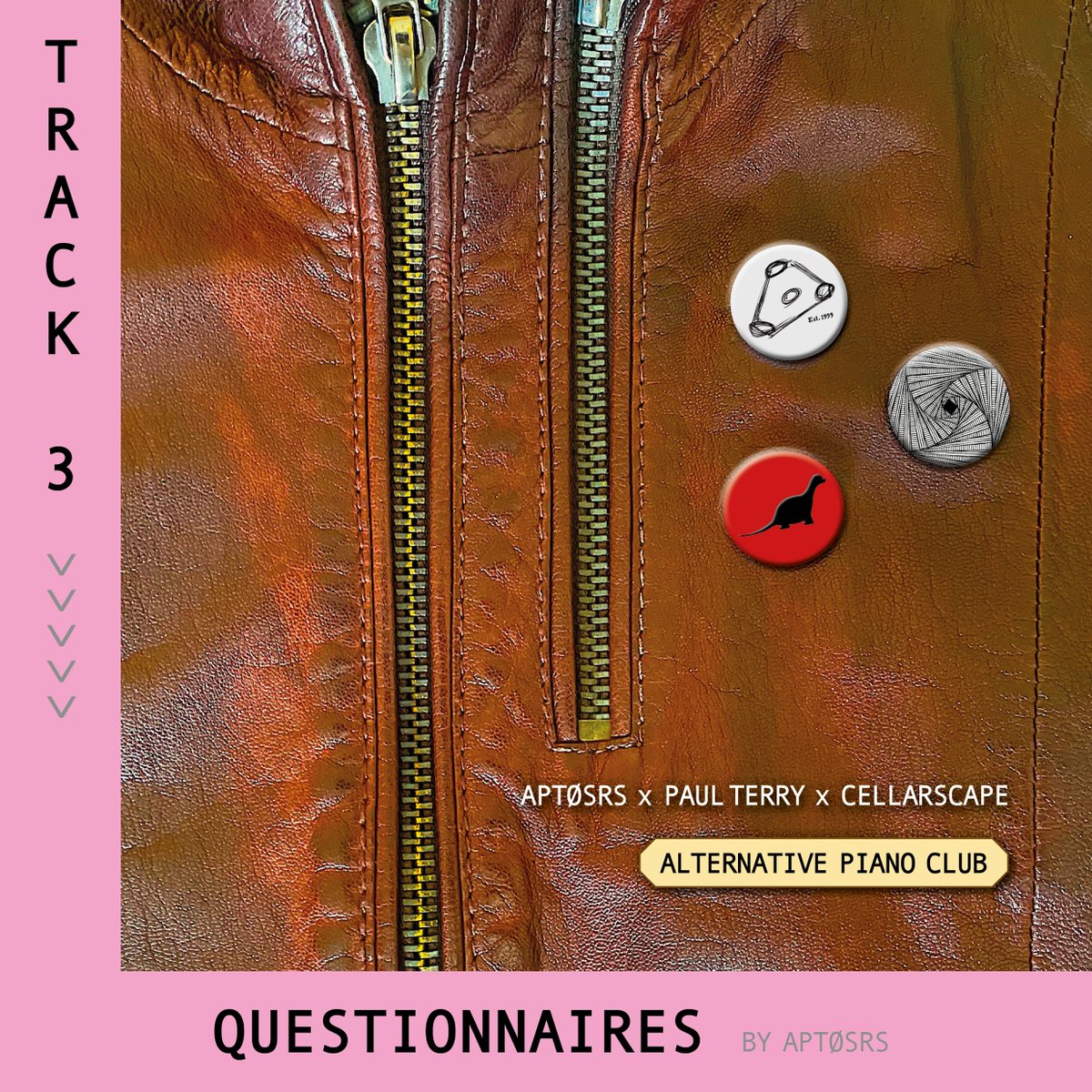 Cellarscape's tweet photo. The "track by track" for my new album 'Alternative Piano Club' continues...

Track 3 - Aptøsrs song "Questionnaires" first appeared on the 2024 album 'Elders' (mixed by Adam Noble).

🎧 🎹 'Alternative Piano Club': https://t.co/oTfgcF2p12 https://t.co/UNHmtm6XqC