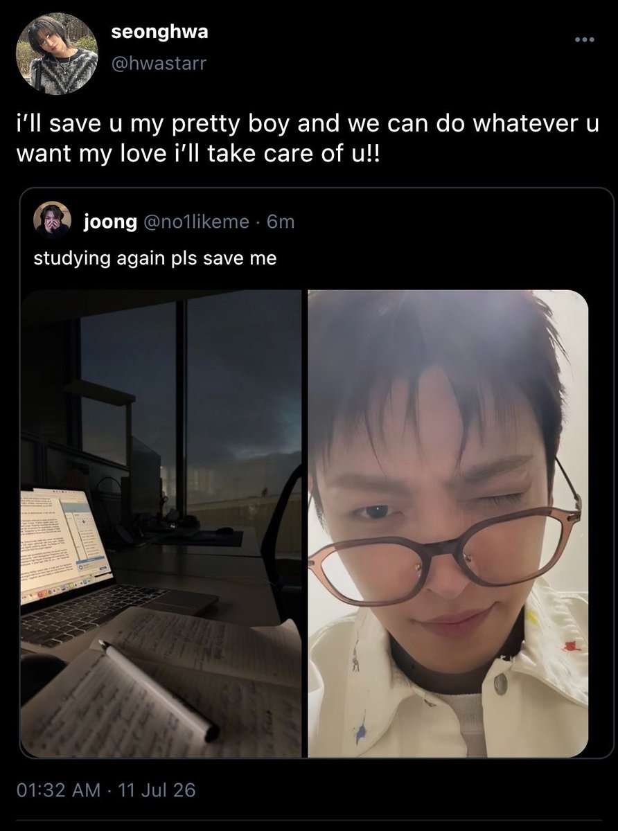 inyeosangi's tweet photo. short mctz smau 

— sh crushing on sweet nerd hj and makes a big mistake which also turns out to be the best mistake he’s ever made. https://t.co/Ej0tba9O3w