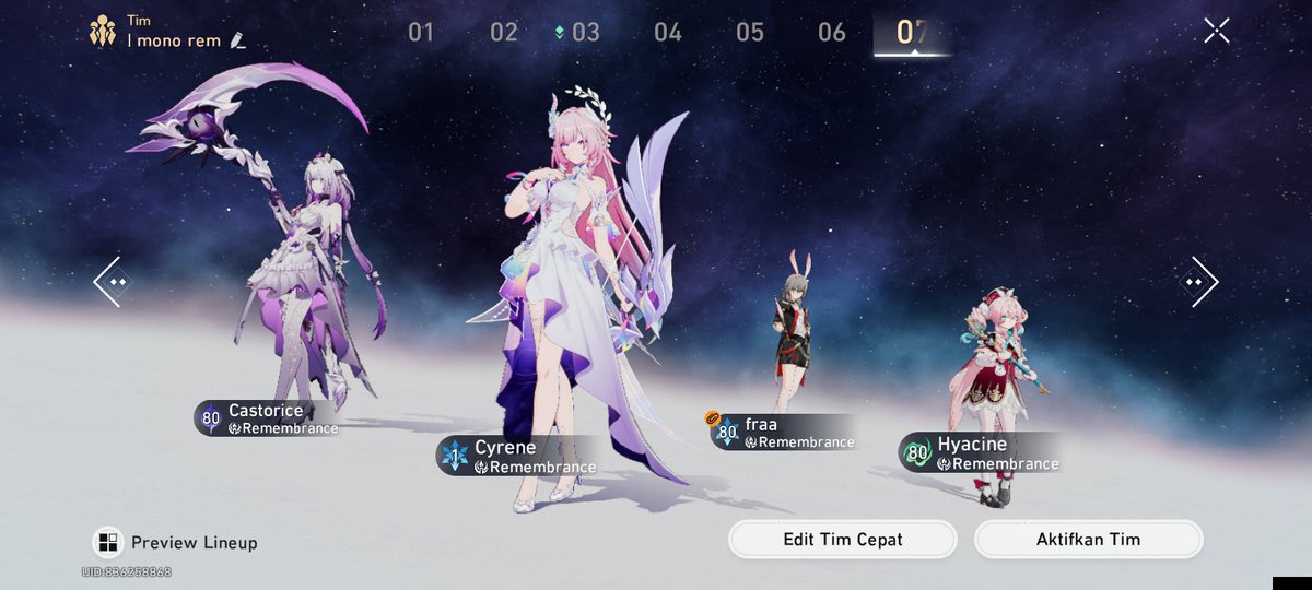 skyiev's tweet photo. Rate off pity 78😭
Beneran nguli brutal karna jades abis buat phai e2 tapi gua pengen cyrene buat tim mono rem (patch besok eve harus pulang) https://t.co/So2AxMuF2k