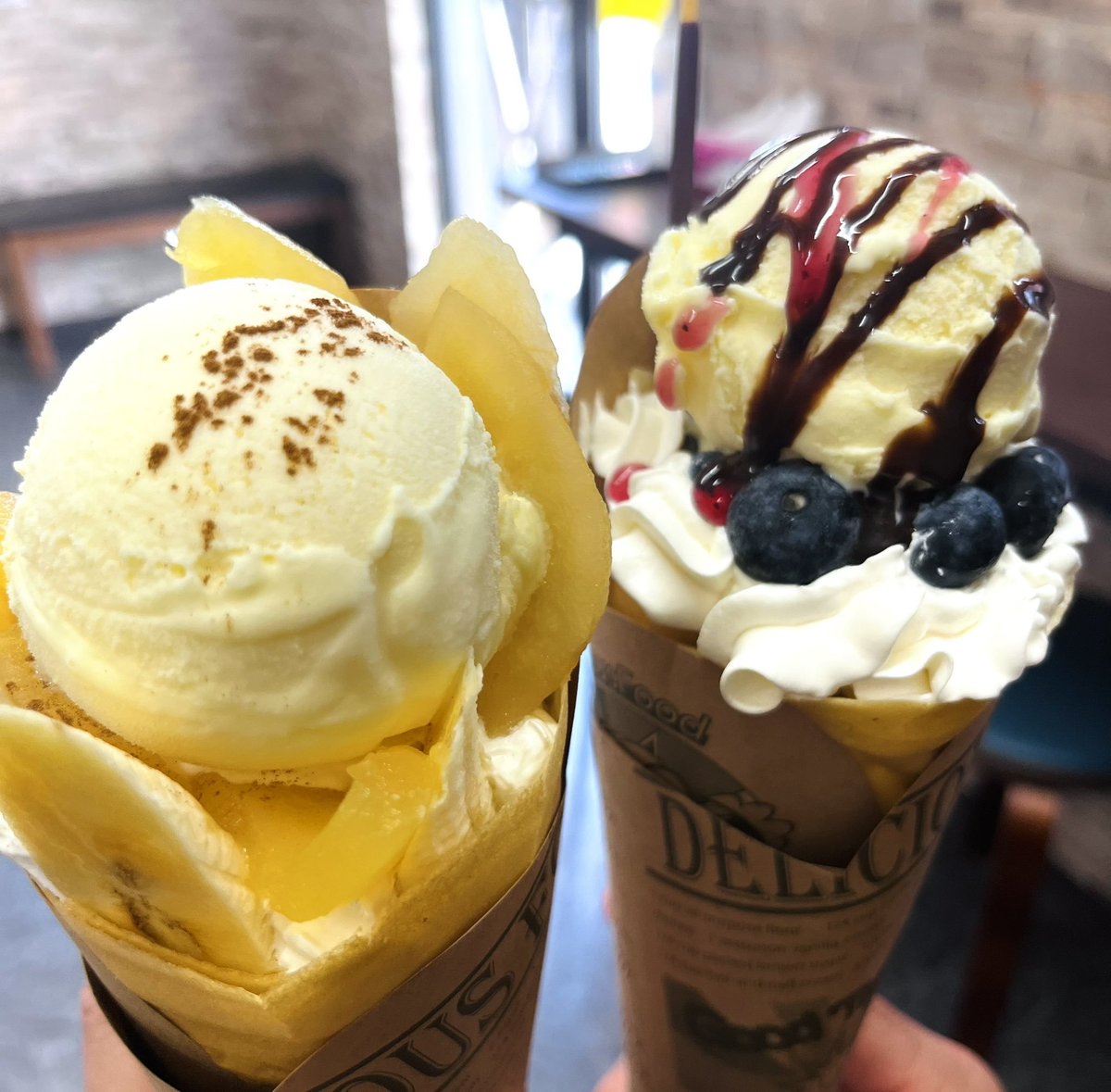 Shonancrepe1's tweet photo. 日曜日より土曜日が空いてる可能性大🈳
【本日7/11(土)の営業予定】

12:00頃～19:30
ラストオーダー19:15
☆オープン時間前後する場合あり

❌お持ち帰り(お土産) 🌞気温高⤴不可 https://t.co/oTe5ZAwvdh