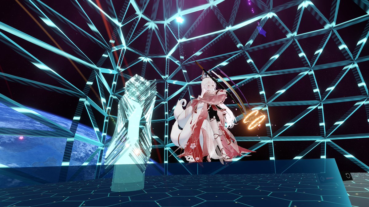 TKK_dev's tweet photo. めるちゃん、ブルージーさん!
#VRChat #LYNT #HarmonyOfZest https://t.co/dgSv7APPeV