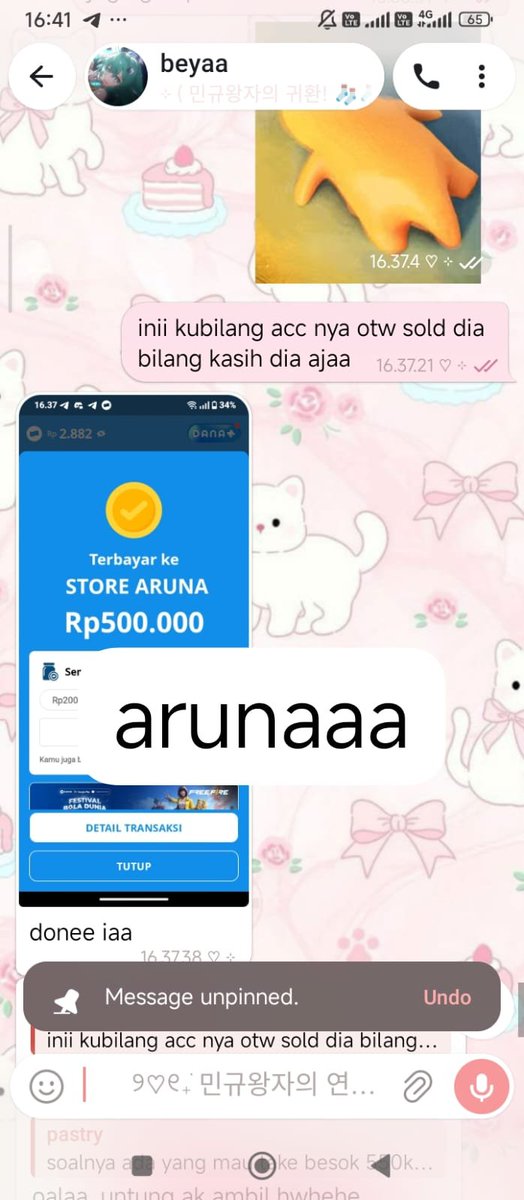 Arunaaayii's tweet photo. sold akun ml 500 
direct https://t.co/WoADcV7cRl