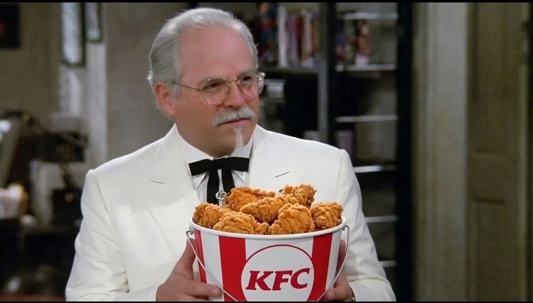 BenBRockN's tweet photo. KFC
Kentucky Fried Constanza https://t.co/bBGEXK0dqd