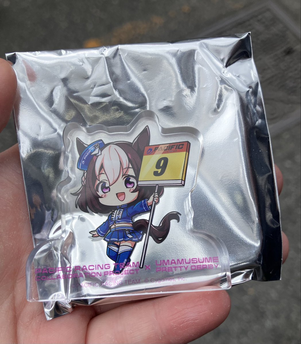 ayarin33's tweet photo. PACIFIC RACING TEAM COLLABORATION PROJECT × ウマ娘 
プリティーダービー アニメイト  交換
ミニキャラアクリルブロックvol.1

譲→スペシャルウィーク

求→カレンチャン　ライスシャワー 

郵送希望です https://t.co/sDsaElU5tq