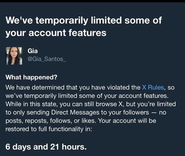 OfficialSOLI's tweet photo. The account of @Gia_Santos_ has been limited for a week in response to attacks/threats and during a time she was to share about a DC meeting regarding @Matt_VanDyke. We ask @X @elonmusk to undo this. We have been a target of Russian-Indian bot accounts for months now that repeatedly threaten, harass, and abuse the algorithm and are allowed to continue posting on X. #freespeech #freeVanDyke