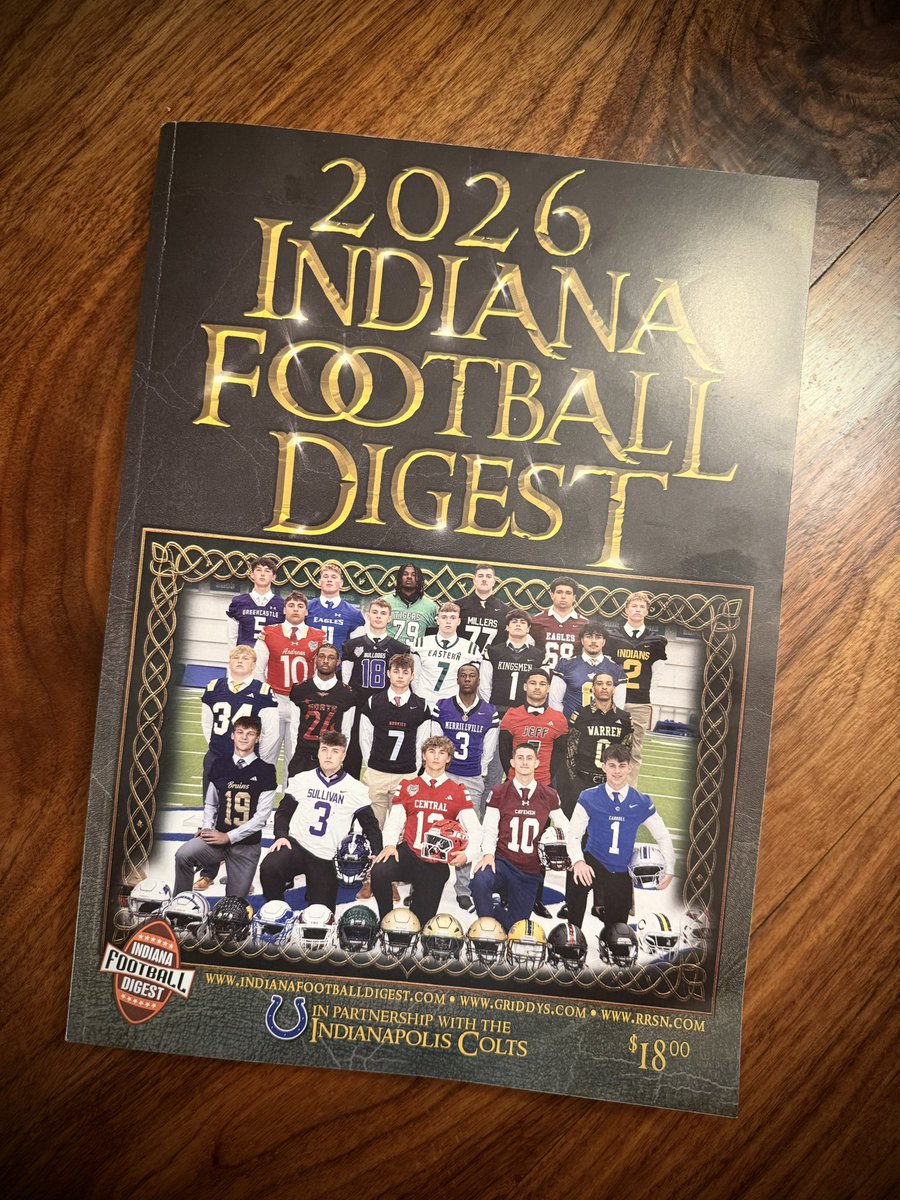 Yorktown_FB's tweet photo. 🏈 The wait is over. The 2026 Indiana Football Digest has arrived https://t.co/MznuYNWX5n
