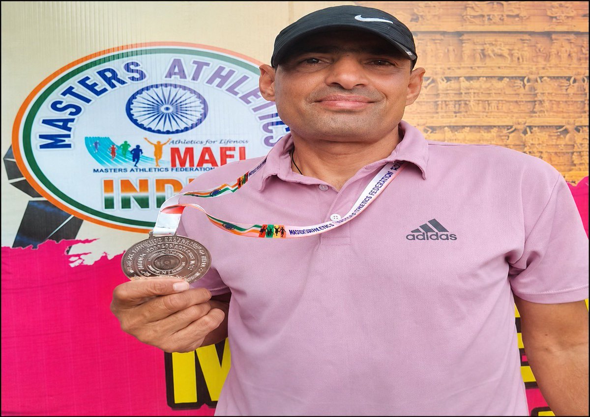 IaSouthern's tweet photo. #StoriesOfGrit

Vaulting to Glory — Lance Havildar Seeta Ram’s Journey Beyond Limits

From tending sheep in Bhopalgarh, Jodhpur, to standing on international podiums, Lance Havildar Seeta Ram’s journey is a story of grit shaped far from formal arenas.

As a young boy, he practised pole vault with wooden sticks and walked seven kilometres every day to train. What began with limited means was sustained by extraordinary #determination.

Joining the #IndianArmy in 2005 gave his ambition direction and discipline. A versatile athlete across multiple sports, he continued to pursue excellence in pole vault, eventually winning Silver at the 45th National Masters Athletics Championship 2025 and Gold at the 25th Asia Masters Athletics Championship 2025.

His relentless pursuit of excellence has earned him the honour of representing India at the 26th World Masters Athletics Championship in South Korea, he carries with him the story of a shepherd who refused to let circumstances define the height of his dreams.

His journey is a powerful reminder that with discipline, perseverance and purpose, even the humblest beginnings can rise to global heights.

#IndianArmy 
#PrideOfIndia 
#WorldMastersAthletics
@adgpi
@IA_SportsAdvntr 
@PRODefPune