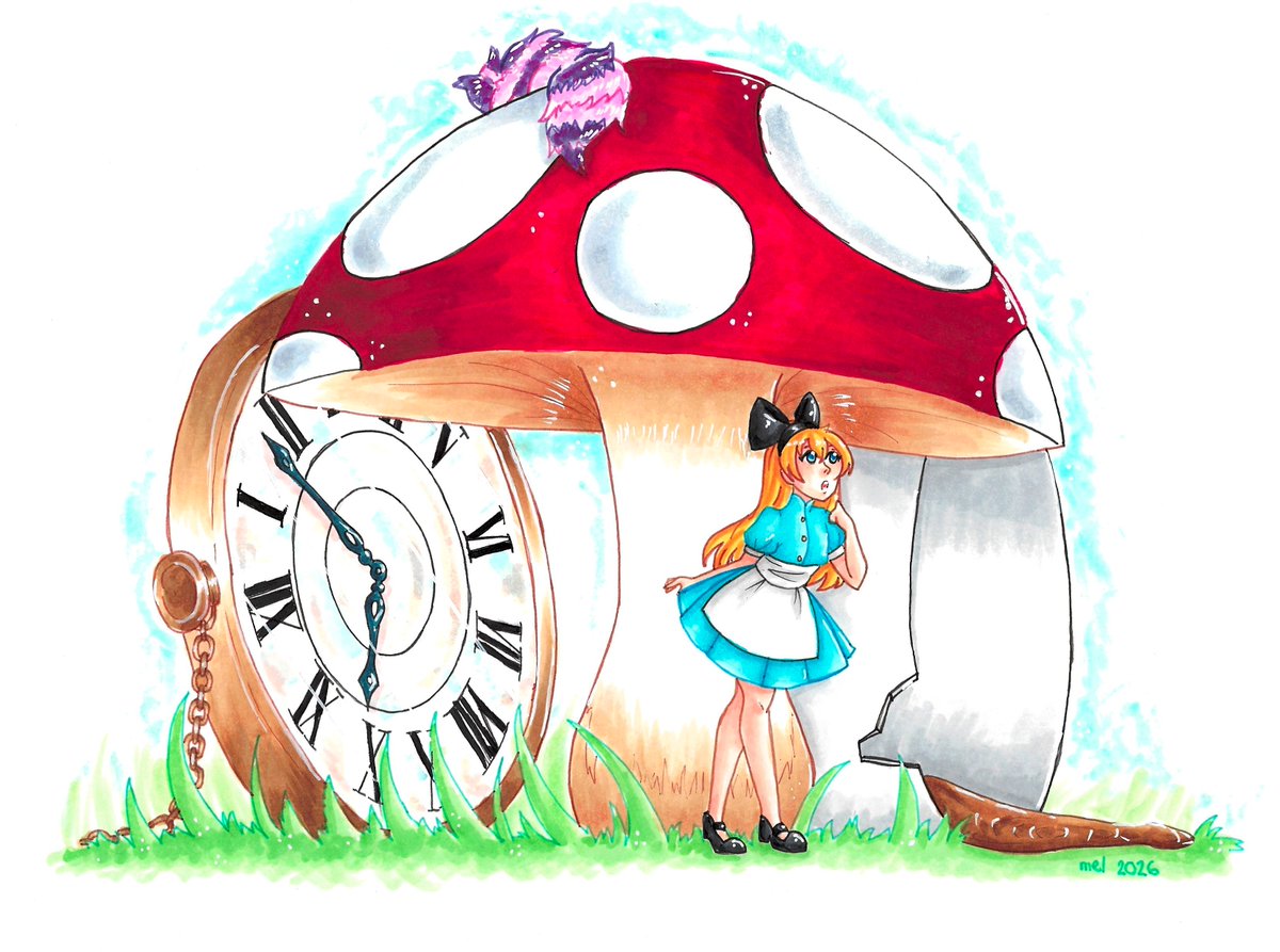 MelImagination's tweet photo. What are you looking for Alice ? https://t.co/aIV46Kj4aE