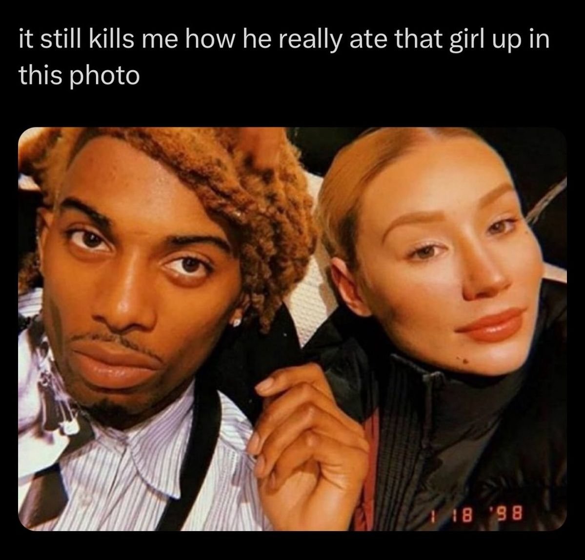 ItzBasin's tweet photo. "that girl" https://t.co/Un4w4QhXoN