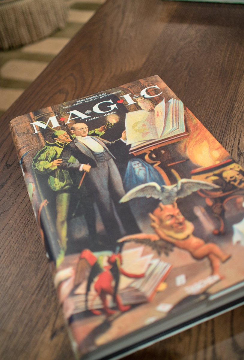 vishalkumar's tweet photo. Right now I am reading about magic 🪄✨ 

Book by published by @TASCHEN https://t.co/W7ERnbkdtK