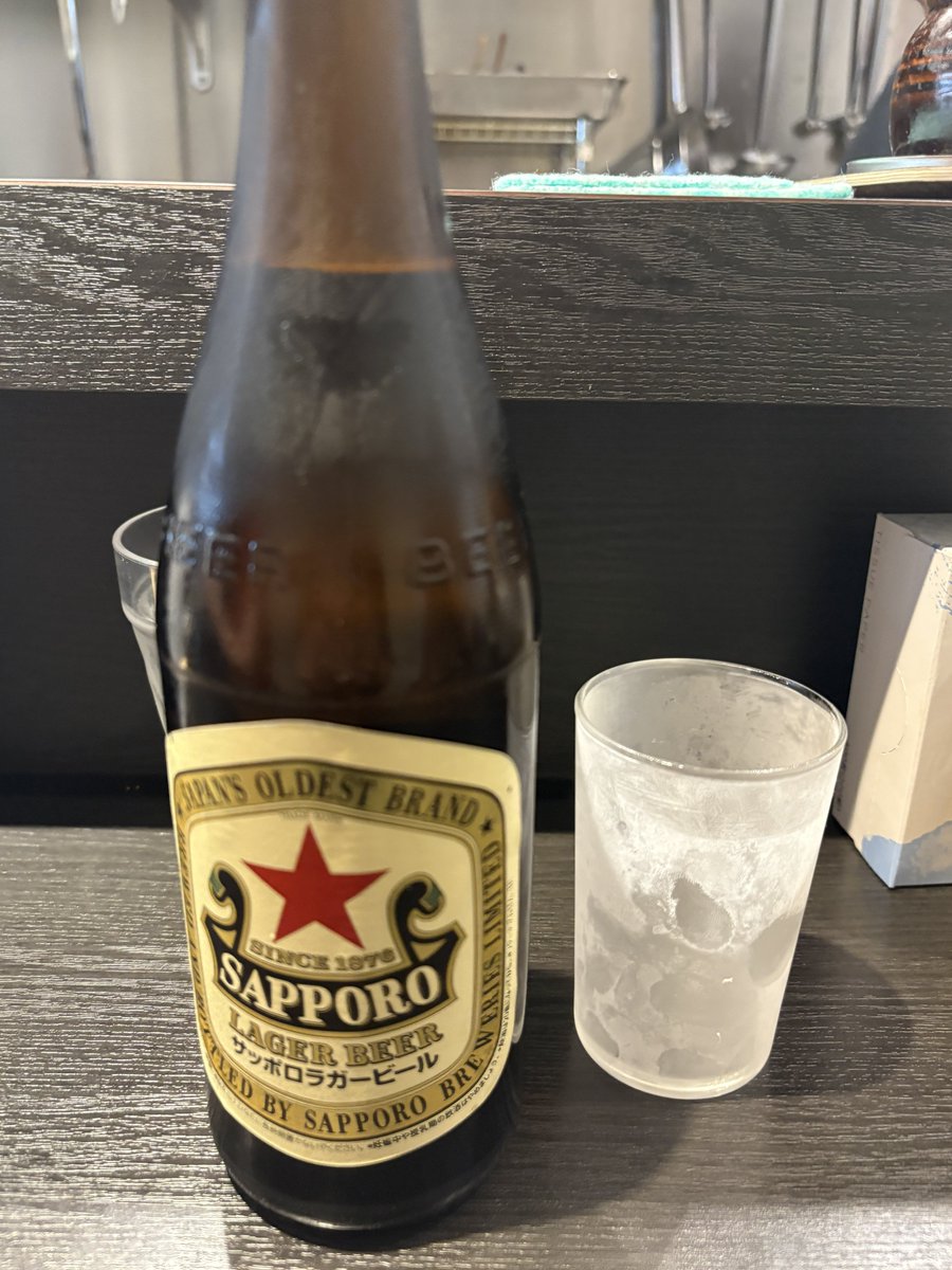 pino_lib's tweet photo. @yksoxnwvtlapzmq お先に一杯やってます。 https://t.co/M9edU2O7Os