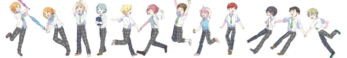 nitsuke_only's tweet photo. どしゃ降りの日の桃李学年 https://t.co/A5o8cpqybm