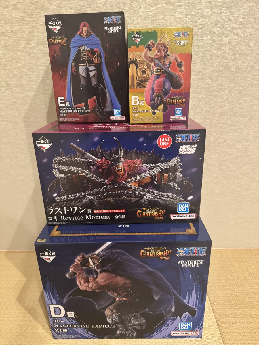 odekakezero's tweet photo. なかなか最近の引きはいいんじゃないでしょうか！いやワンピースは頑張った https://t.co/TZeb0NRzK6