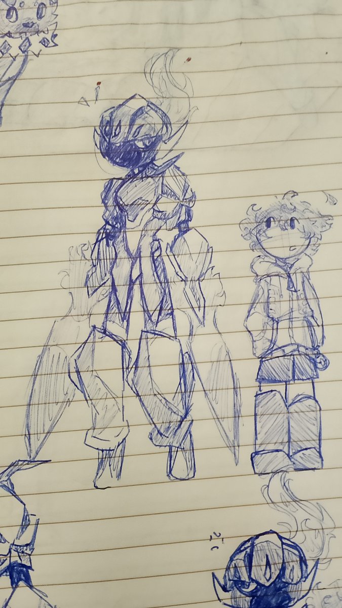 SeaWinged's tweet photo. My dream pokemon team ^^
( Also a ceruledge doodle i made at school ) https://t.co/eDJpINWtwm