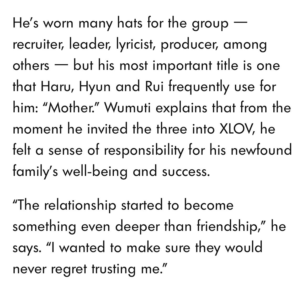 fuzziiwuzzii_'s tweet photo. Hyun talking about the euphoria of being able to truly express yourself, Rui talking about the struggle to find her place, Muti talking about building this xlov family, Haru wishing for the world to understand their message,,, I am sobbing. They’re so needed in this world 🫂🏳️‍⚧️🏳️‍🌈 https://t.co/JrOgtfv0NN