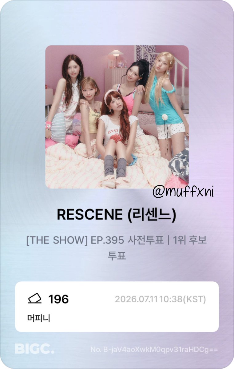 muffxni's tweet photo. 울아깅이들1등하는거직관하러가야해요😭😭

#더쇼 #THESHOW #빅크 #BIGC
@theshow_offcl @THEKPOP https://t.co/hnEy05wF9J