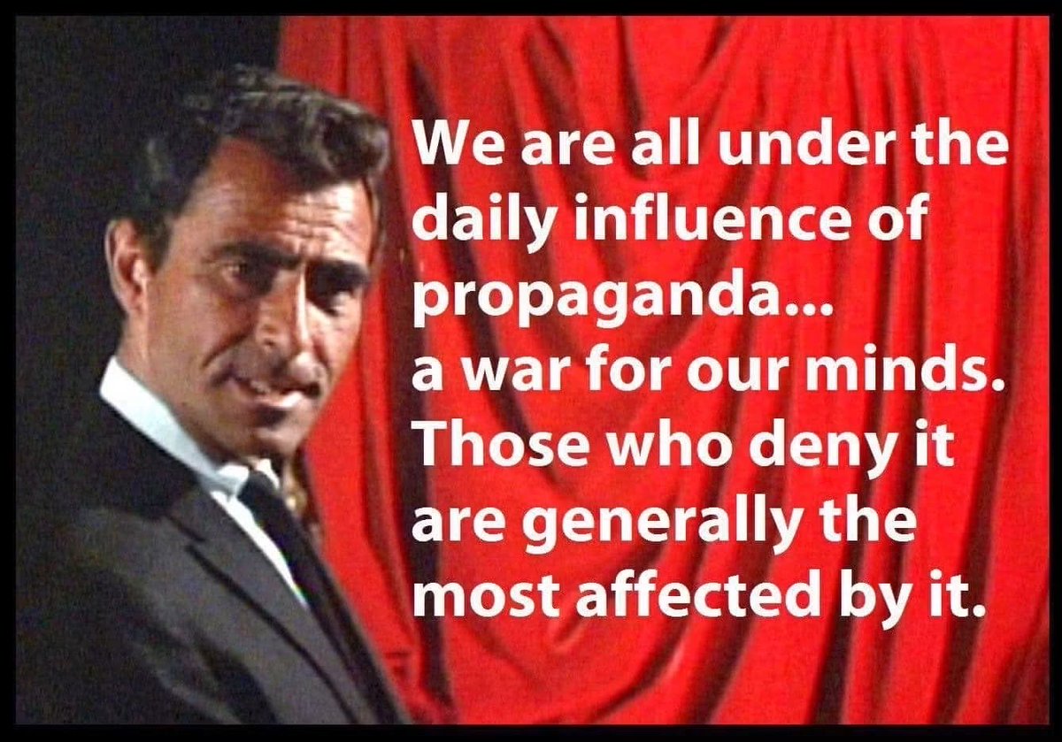 RTR7890's tweet photo. Don’t allow others to do your thinking for you. I get it, thinking can actually be difficult. Much easier to let others think for you. But when we willingly give up that most precious of freedoms…the freedom of thought…then we become slaves in a psychological prison of our own making.
