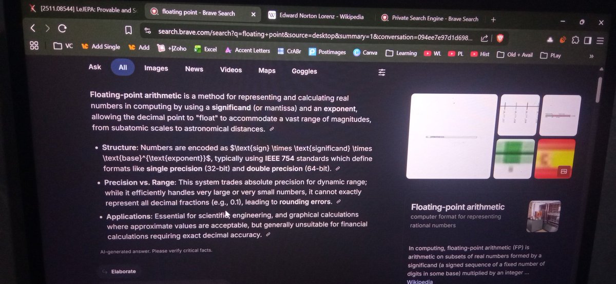 KeviKiru's tweet photo. @brave Hey guys. Have you realized that your browser is not parsing strings on the AI-generated answers? They remain in whatever format the model generated rather than becoming human-readable. https://t.co/n8usgeizCK