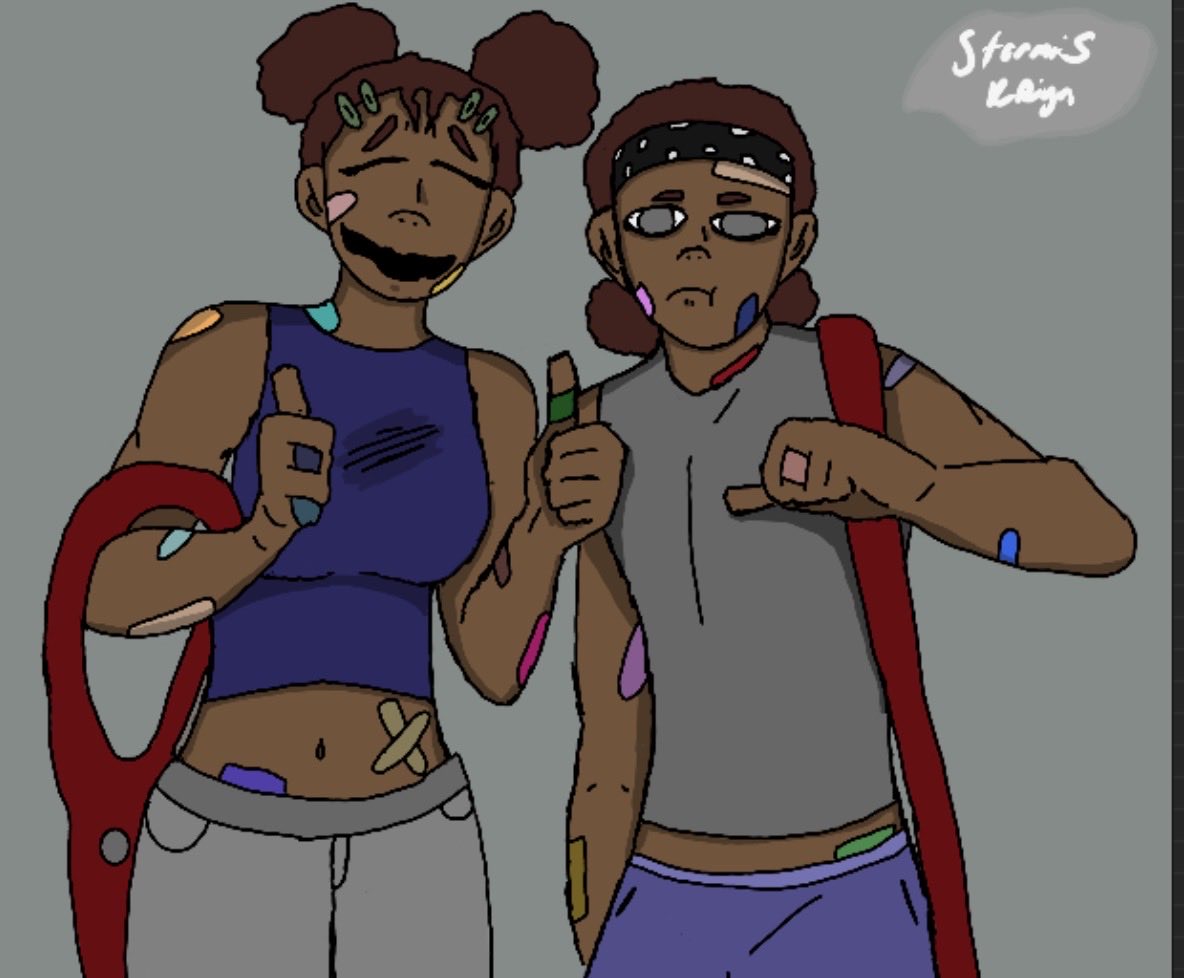 stormysreign's tweet photo. @DomsJustDrawing here are my twin ocs! https://t.co/md1HqR35ml
