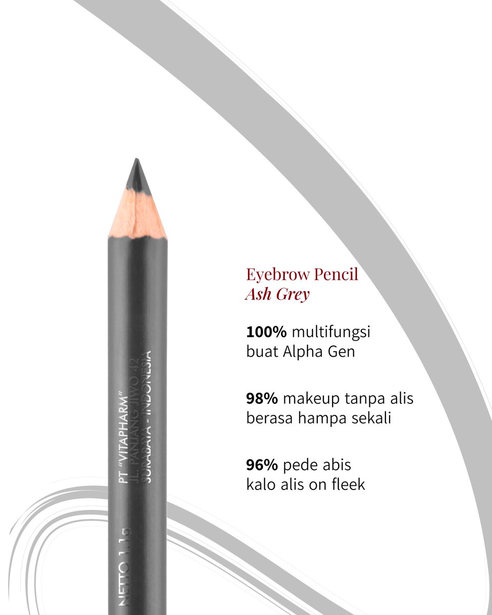 myRed_A's tweet photo. buat yang suka natural everyday makeup, Min-A rekomen banget shade Ash Grey 👀✨

warnanya soft, nggak terlalu hitam, gampang di-blend, dan bikin alis kelihatan lebih natural.

istilahnya... my brows, but better. 🤏 https://t.co/owDmURj55c
