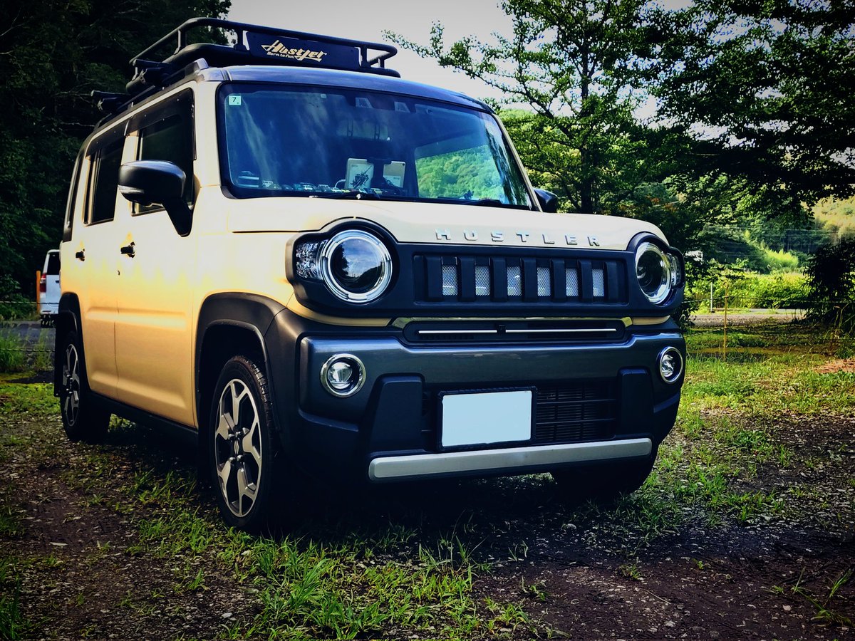 pel20xx's tweet photo. ハスラーグリル交換 https://t.co/hSpBQH3L2S