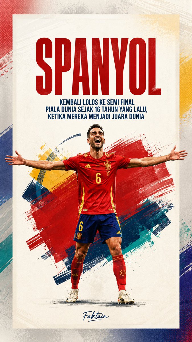 ipang678's tweet photo. #Spanyol akan menghadapi #Prancis di Semi Final #PialaDunia2026 https://t.co/qiGKwzPXNa