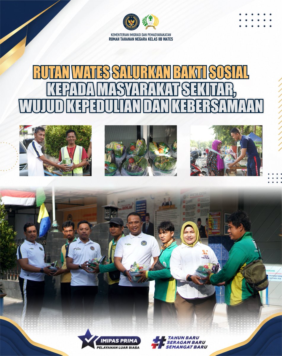WatesRutan's tweet photo. RUTAN WATES SALURKAN BAKTI SOSIAL KEPADA MASYARAKAT SEKITAR, WUJUD KEPEDULIAN DAN KEBERSAMAAN

https://t.co/2sYe67LhA6 https://t.co/rWWTIA9MS0