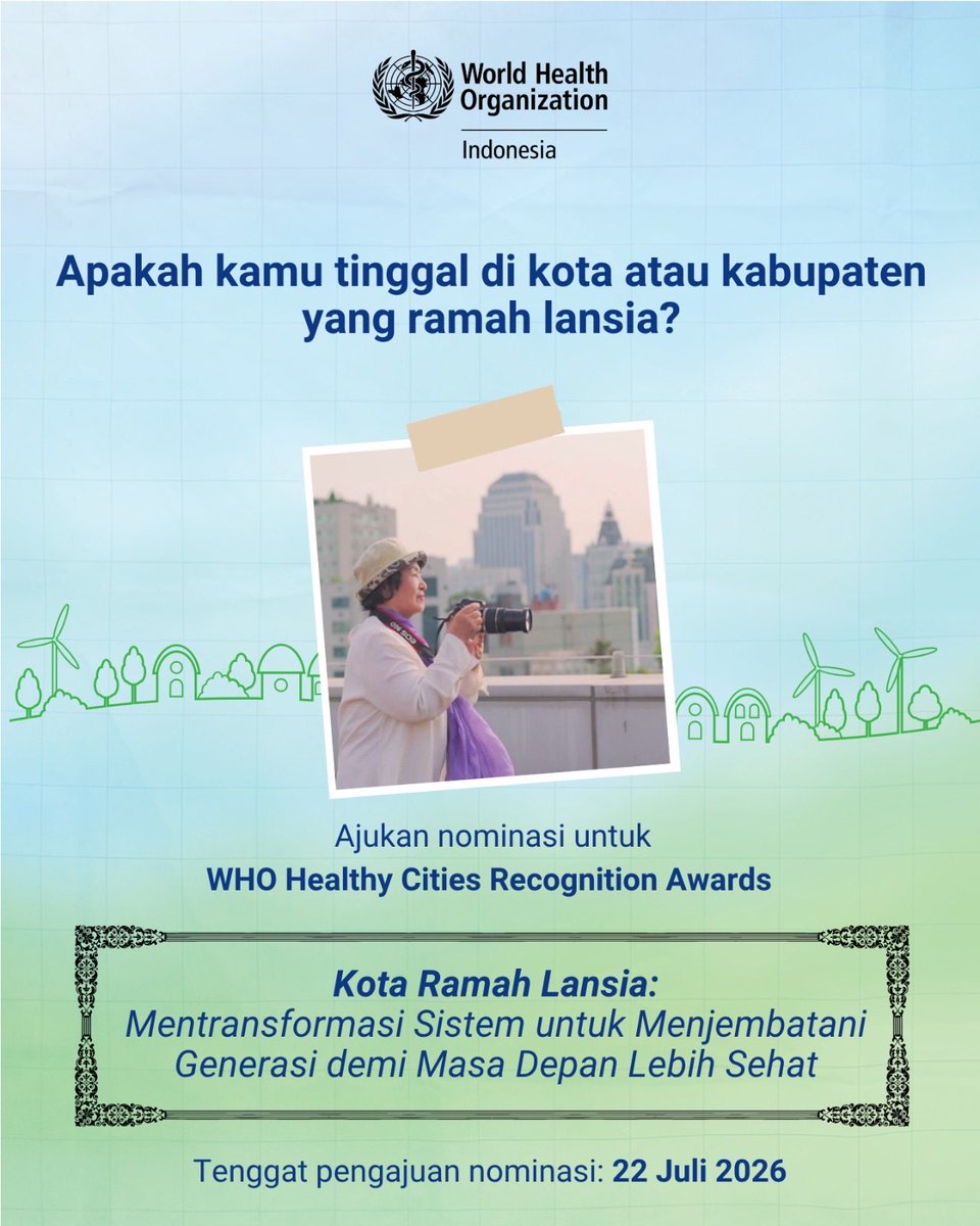 WHO Indonesia tweet media