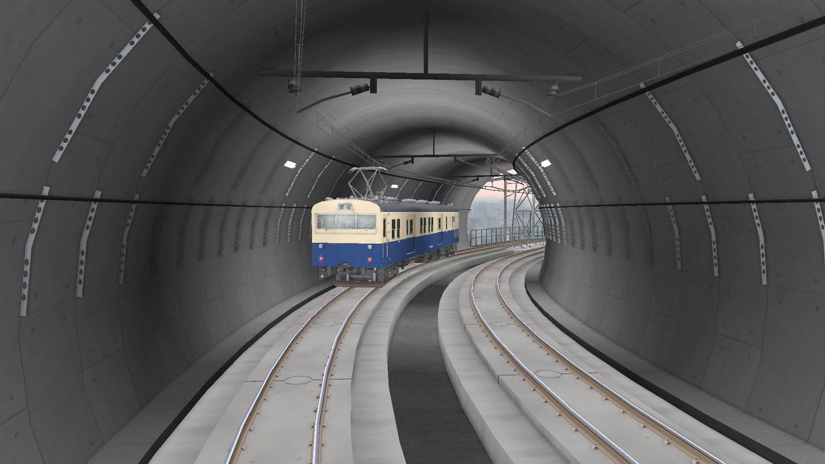 ef641024's tweet photo. NXS34トンネル、架線柱、道路、築堤。この辺までは良い感じで発売されていたが･･･NXS踏切セット1以降はアカンな😞
#vrmnx #鉄道模型シミュレーター #NXSシリーズ https://t.co/uD9hiuUjgu