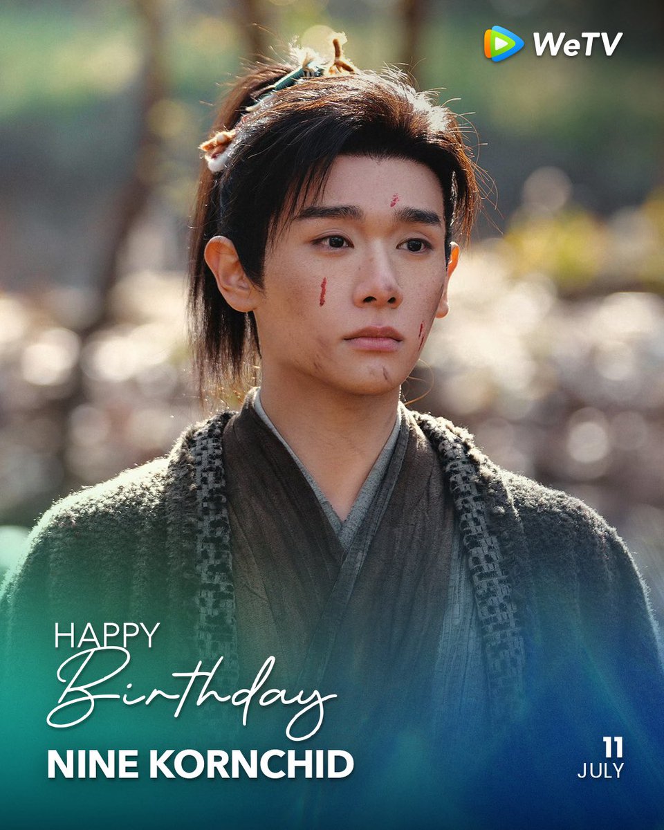 WeTVIndonesia's tweet photo. Happy birthday Nine Kornchid!🎂💖 Wish you all the best✨

#NontondiWeTV #WeTVIndonesia #NineKornchid https://t.co/5MohM6ekJl