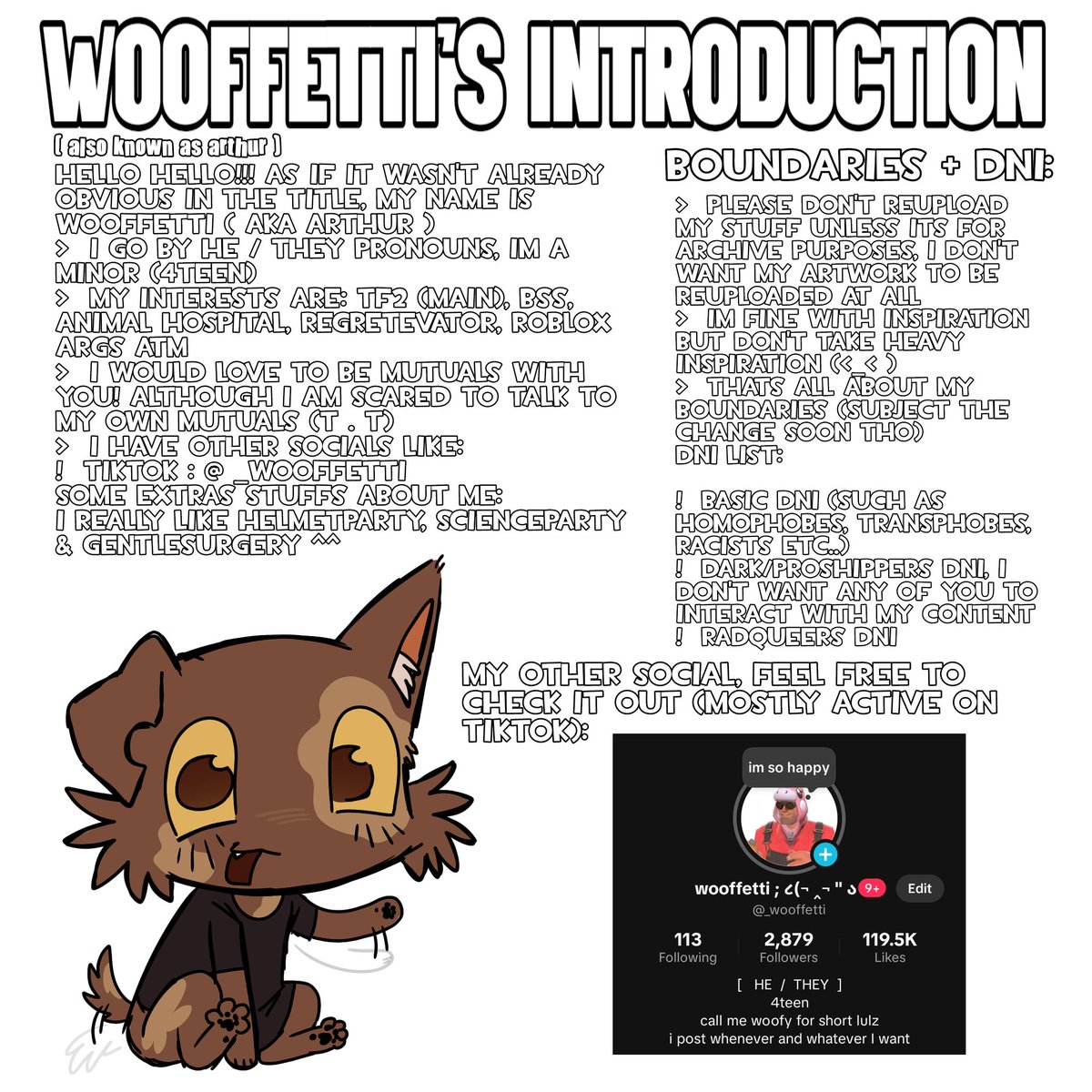 * wooffetti tweet media