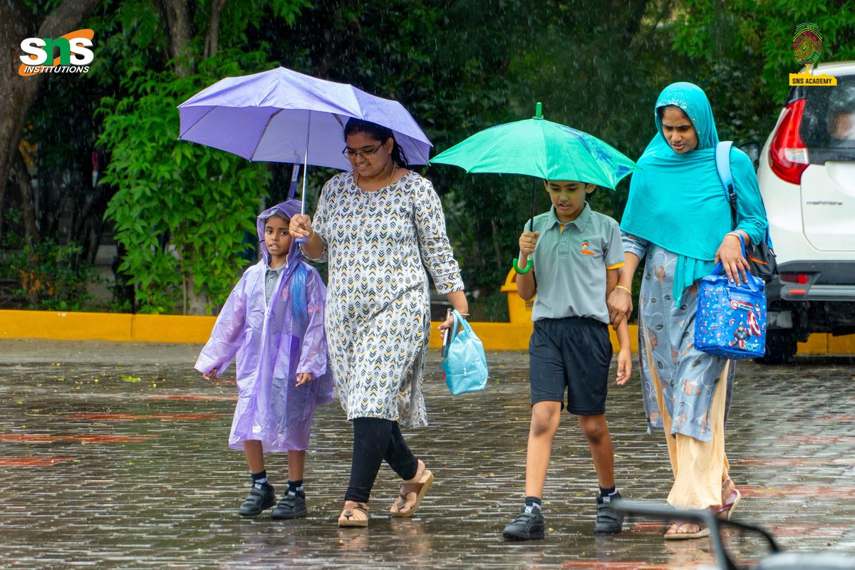 snsinstitutions's tweet photo. When Rain Meets SNS, Every Raindrop Tells a Story. 

Where every journey to school is filled with joy, care, and unforgettable moments. 

 #DesignThinking #stanford #stanfordgsb #sutdsingapore #TiEGlobal #CII #YI #Nasscomfutureskills #startupindia #crunchbase #RainyDayVibes https://t.co/XLYdvYQtK0