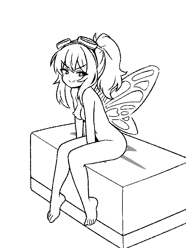 inksGirls's tweet photo. (supporter request)
"my fairy oc doing a cute naked pinup pose on a traditional bamboo/wood mahjong tile." https://t.co/gjZ2Em3K4P