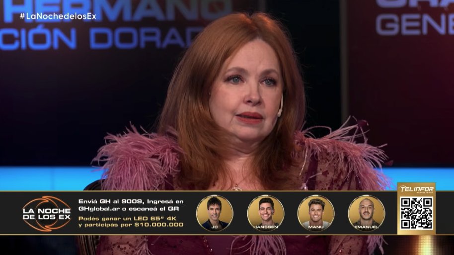 eeemiliano's tweet photo. Andrea del Boca: "quiero que la final sean los tres de mi equipo"

#GranHermano https://t.co/Cs4WbsDqJS