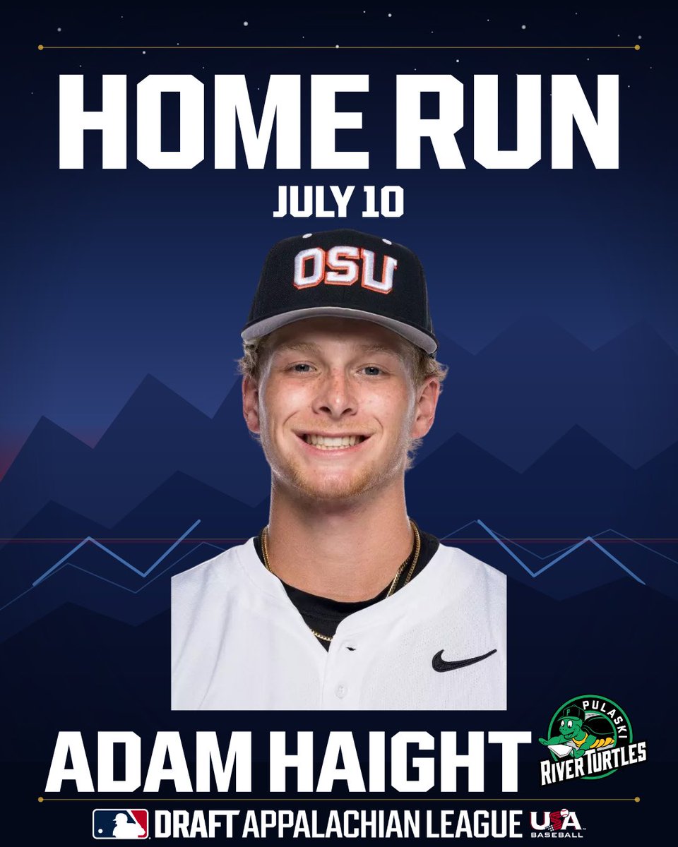 Adam Haight (@adamhaight26) with a BIG blast for his first