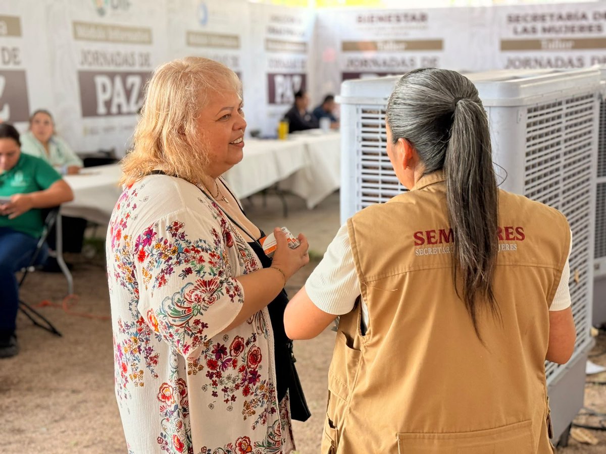 SEMUJERES_'s tweet photo. Nos sumamos a las Jornadas de Paz como parte de las acciones de atención a la Alerta de Violencia de Género contra las Mujeres.

Acercamos información, orientación y servicios institucionales para que más mujeres conozcan sus derechos y accedan a redes de apoyo.💜

#JornadasDePaz https://t.co/eqgVVnqEzH