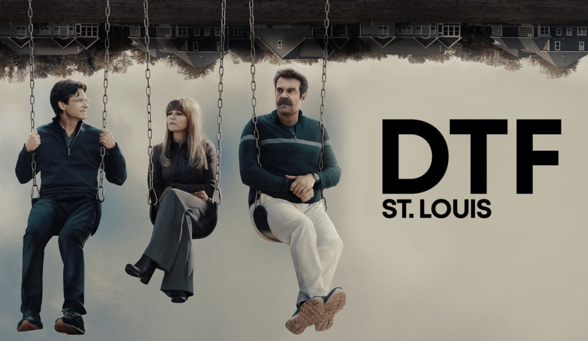 adrianmckinty's tweet photo. DTF St Louis, a show I thought maybe I was the only person in America watching, just got 13 Emmy nominations

its a series about loneliness, sadness &amp; money probs disguised as a sex in the suburbs murder mystery 

didn't get a lot of press but it was a strange, good heady brew
👍 https://t.co/JazMtwcgfv