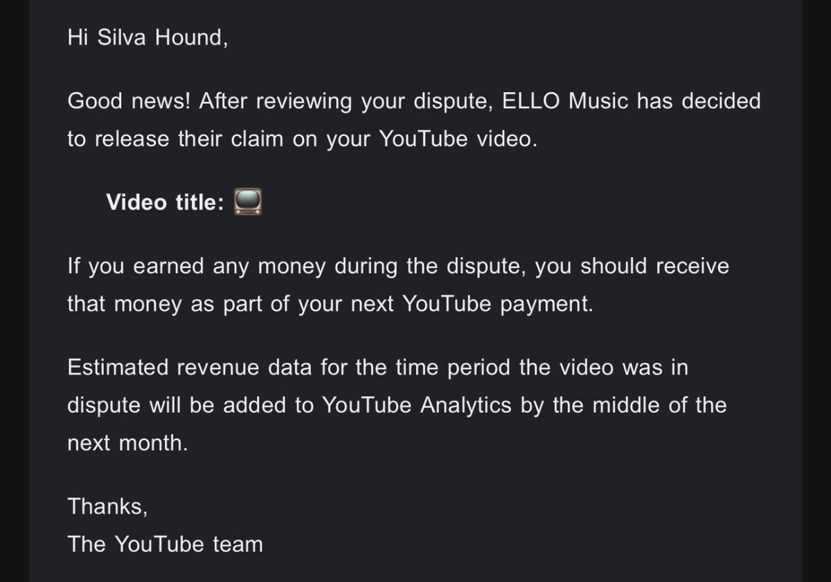 SilvaHound's tweet photo. Yeah…just dealt with this a few days ago…

An investigation needs to be launched against this ELLO Music entity. ASAP. https://t.co/OHTgQTgoGb