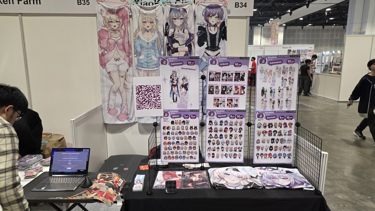 XiaoKen @AFA CSF Singapore B34 tweet media