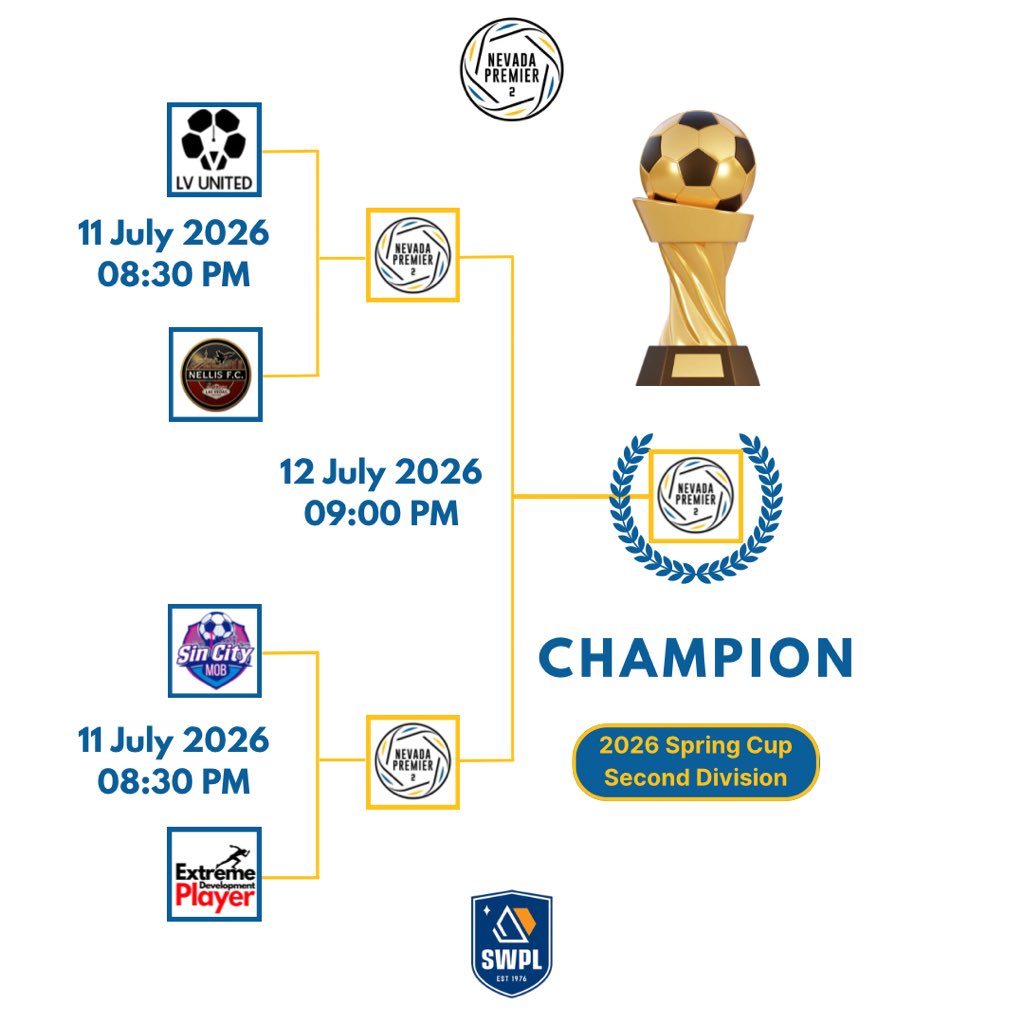 nvpremierleague's tweet photo. 2026 Spring Cup - Div 2 https://t.co/xbIVkiNvoy