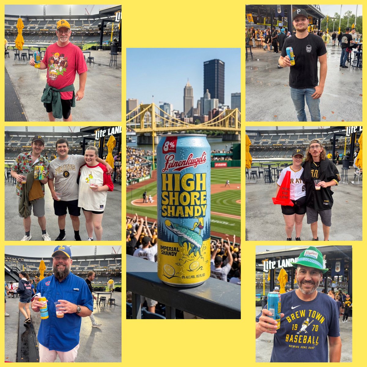SamplesAndSwag's tweet photo. Happy Hour @PiratesPNC Park w/ the @Leinenkugels Team 
#Friday #LetsGoBucs https://t.co/YHyfJdwzQZ