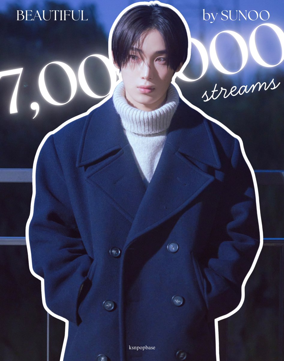 ksnpopbase's tweet photo. Congratulations to SUNOO's BEAUTIFUL cover for reaching 7,000,000 views! Please make sure to stream and drop tags below!

🔗: https://t.co/nRzZpXhthC

SUNOO COVER REVIVAL
#7MReasonsToLoveSunoo
#엔하이픈_선우 #SUNOO https://t.co/XpH2EMEvgR