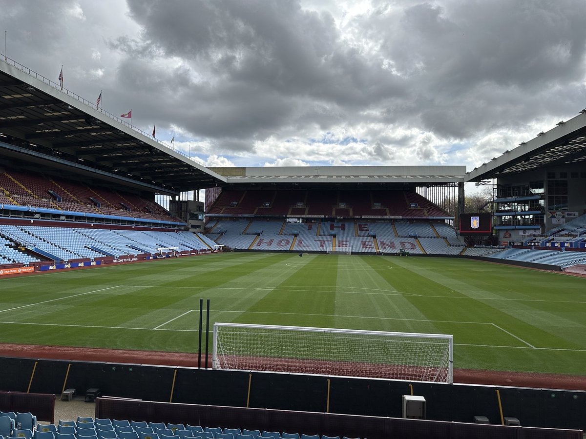 PeteSchaad's tweet photo. @ThatGuy72 Unfortunately, you don’t choose Villa…it chooses you. But it’s a proper traditional and well run club. #UTV https://t.co/ONDIzKXDBW