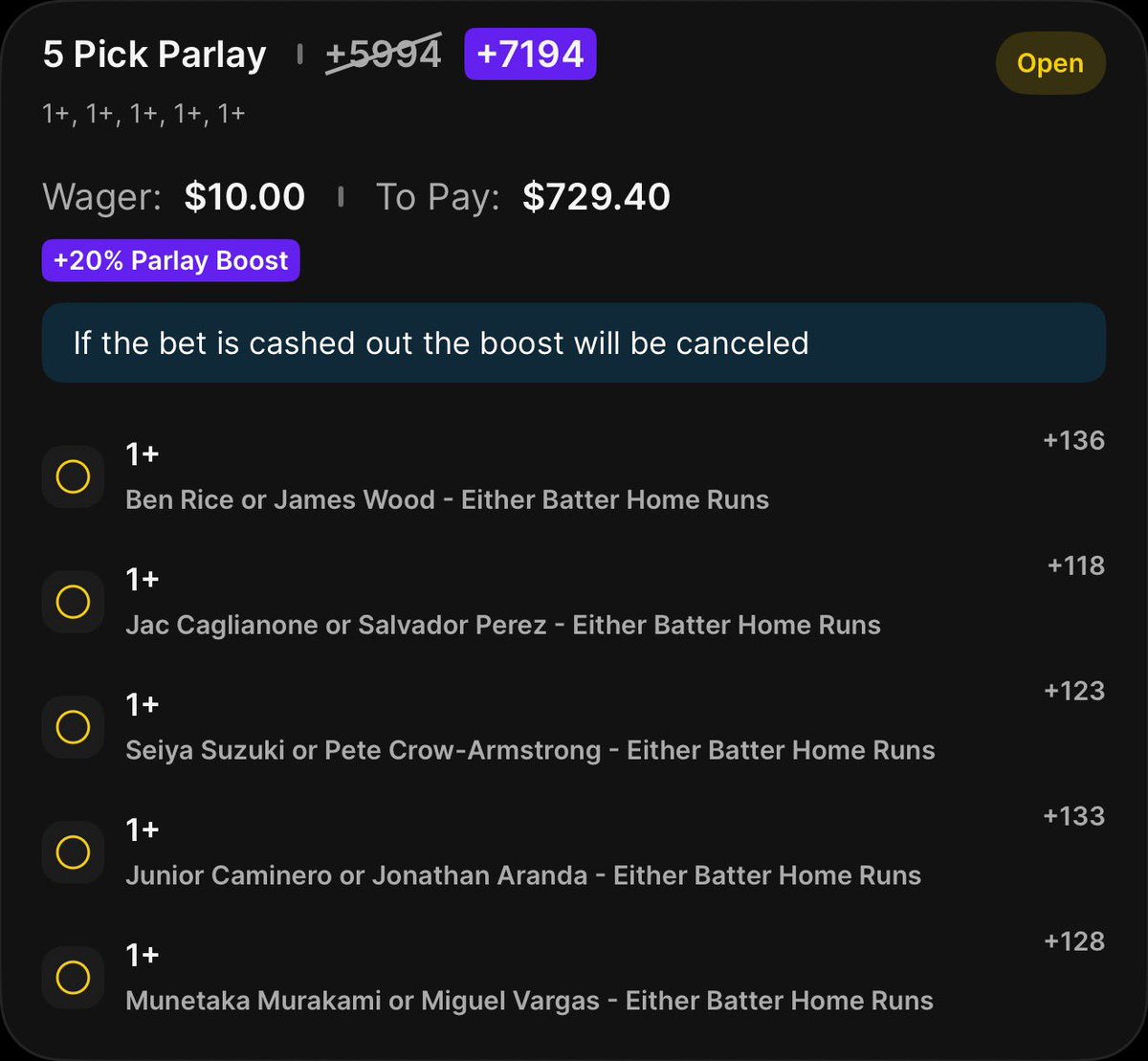 tadpolebe2021's tweet photo. cubs killed us 

My megas getting close af. Y’all already know what’s fixing to happen 

Mine always come b2b with 5 in a week type shit

Plus, I’m not running no 2 man (+1200) fav lay with 15+ posted acting like I’m doing something 

(+10000) to (+70000) is expected from tad https://t.co/36JHuGo660