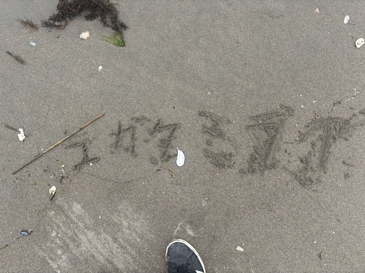 aki081900's tweet photo. 実習で海に来たのでやってみた
こっそりやったのでクオリティは目を瞑って……笑🙇 https://t.co/fiI8p32fdw