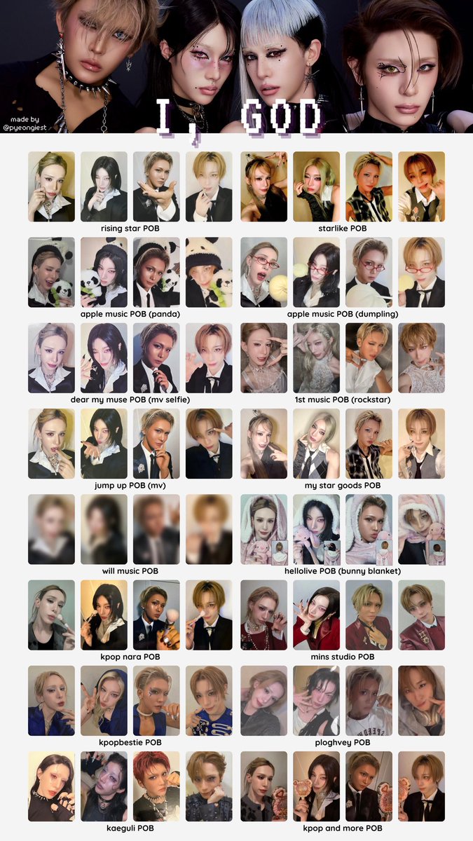 pyeongiest's tweet photo. i forgot to promo these here but i make ot4 xlov templates for i,god (fancalls/fansigns/lucky draws). view them all in order &amp; to save in HQ here: https://t.co/FalU36Wcpr https://t.co/GyMM5D2dez