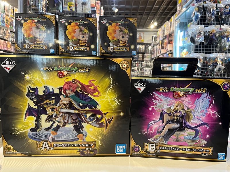 一番くじ 『モンスターストライク』のフィギュアを買取させていただき