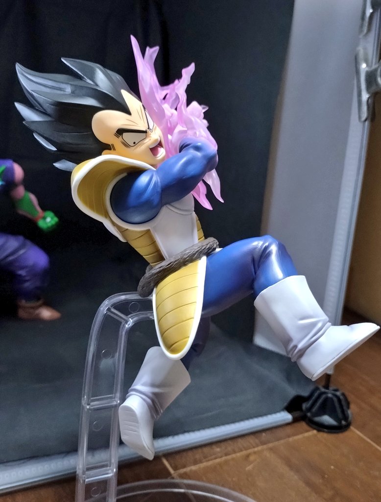 VruitOle's tweet photo. 一番くじ ドラゴンボール バトルスペクタクル
D賞 ベジータ MASTERLISE

これ、3,000円割れてるの！？
めちゃくちゃイイぜ！ https://t.co/pv2frEU8tL